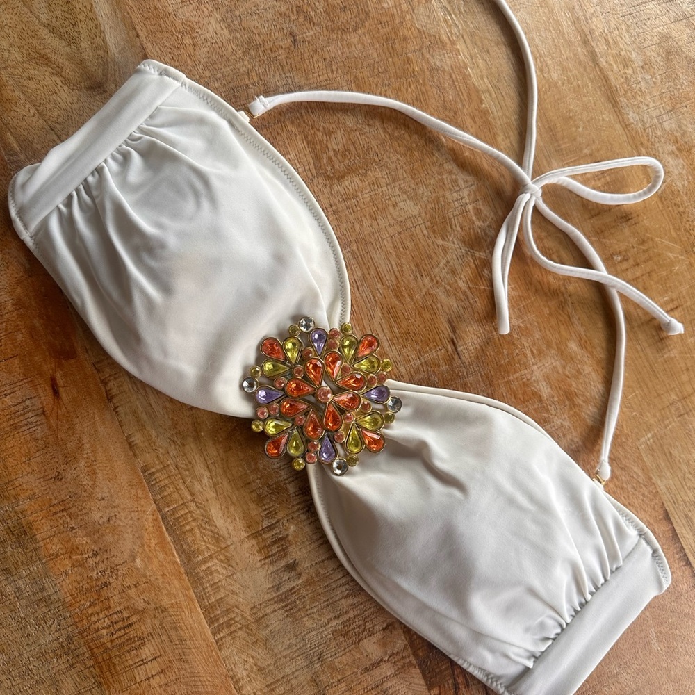 Victoria's Secret Cream Bikini Top